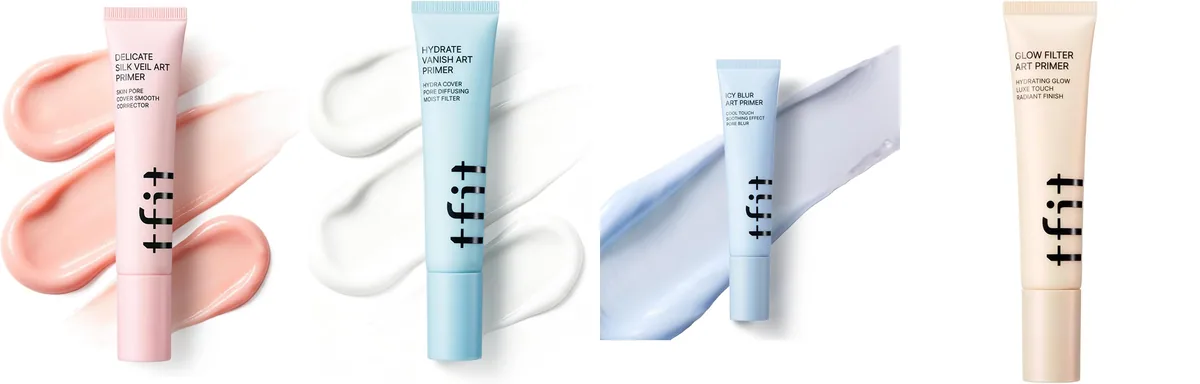 The four TFIT Art Primers side by side